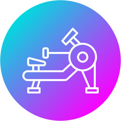 Rowing Machine Icon