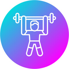 Weightlifting Competition Icon