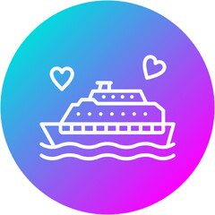 Cruise Ship Icon