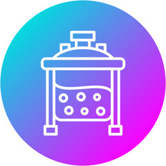 Fototapeta premium Bioreactor Icon