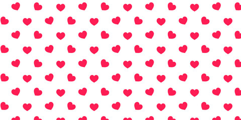 Cute valentine love heart pattern wallpaper design for romantic print, fabric, textile, gift wrapping