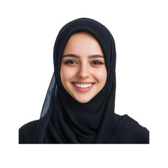 Naklejka premium portrait of a muslim woman