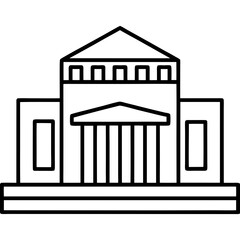 Company Office Black Silhouette