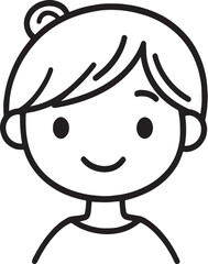 A man catoon vector illustration