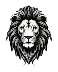 Fototapeta premium lion head vector