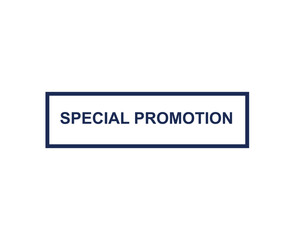 Fototapeta premium special promotion vector banner, special offers, special, promotion, winter holiday deals, mega sales, vector banner special promotion