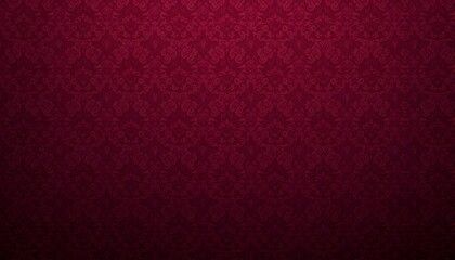 Dark maroon wallpaper with intricate textures
