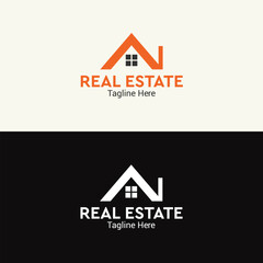Illustration vector graphic of real estate logo design with house logo EPS 10