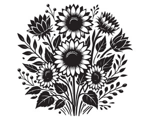 Sun flower ( Bundle) 20.eps