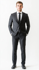 close-up of well-dressed man