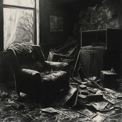 Shattered Sanctuary A Harrowing Glimpse into Domestic Disrepair