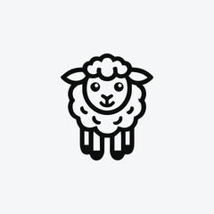 Cute Sheep Logo