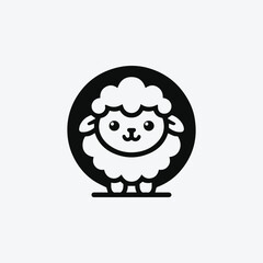 Cute Sheep Logo