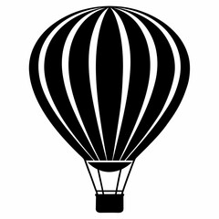 Obraz premium Hot Air Balloon Shadows Art