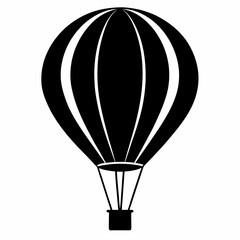 Obraz premium Hot Air Balloon Shadows Art