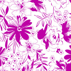 Abstract Flower background suitable for home decore and wallpaper purpose