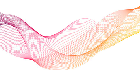 abstract background with wave line and curve concept, Pink waves with lines. Curved wavy line, smooth stripe, colorful waves design and also use for wallpaper.
