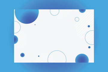 elegant round shape modern background for presentation