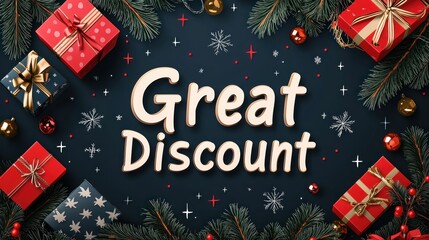 Christmas Great Discount Sale! Celebrate the Holidays with Amazing Offers on Gifts!