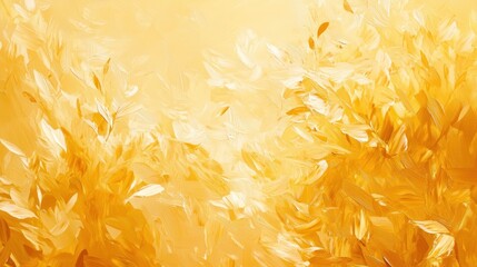 Obraz premium Abstract golden autumn leaves background.