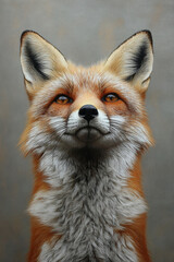 A Stunning Portrait Of A Red Fox