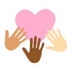 kindness hand illustration