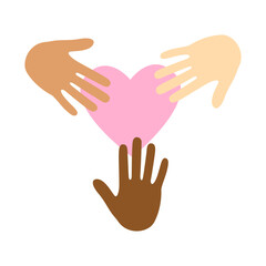 kindness hand illustration