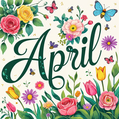 April - A Month of Blossoms, Showers, and New Beginnings