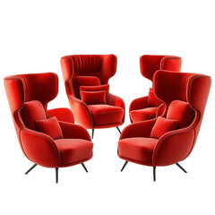 Fototapeta premium red armchair