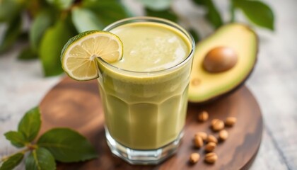 Refreshing Avocado Lime Smoothie Recipe