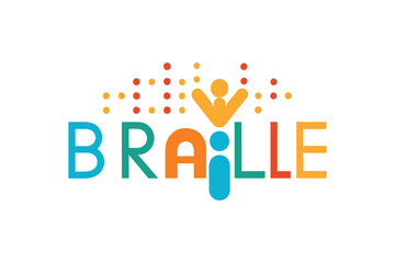Obraz premium celebrating-braille-awareness-events.eps