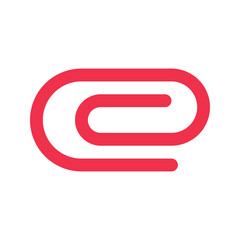 clip outline fill icon