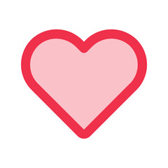 heart outline fill icon