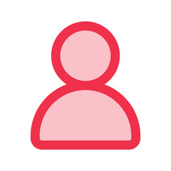 user outline fill icon