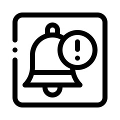 alert line icon