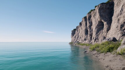 Fototapeta premium Ocean Cliff Coastline