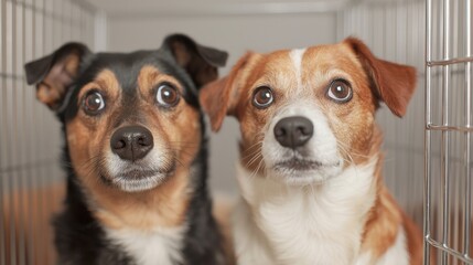 Heartwarming pet adoption stories animal shelter inspirational content cozy environment close-up view stories of hope