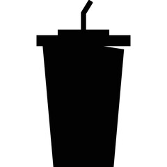 Simple vector icon coffee to go
