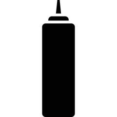 Simple vector icon sauce bottle
