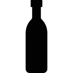 Simple vector icon bottle
