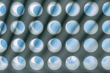 Geometric Design with Skylights and Plant Shadows