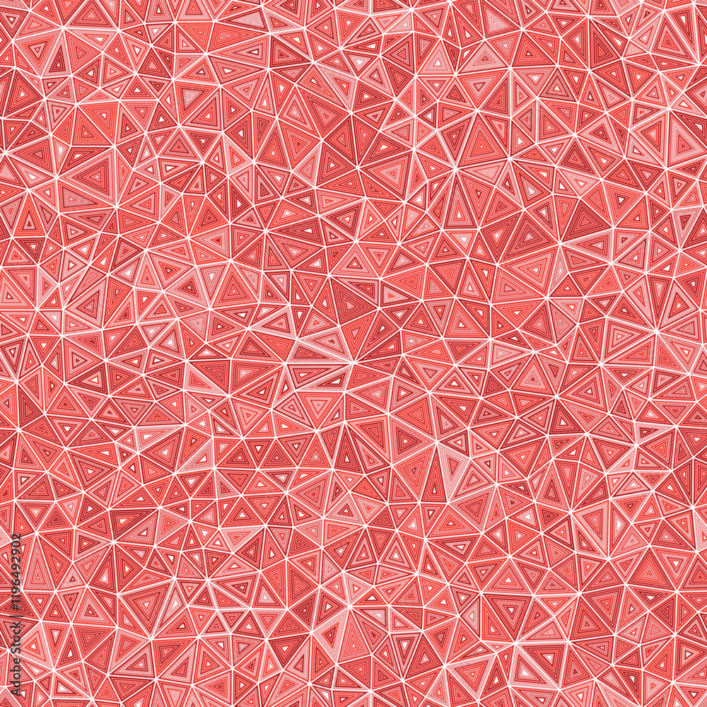 Poster triangular pattern background. small triangles size. multiple repeated inner triangles. mono tone co