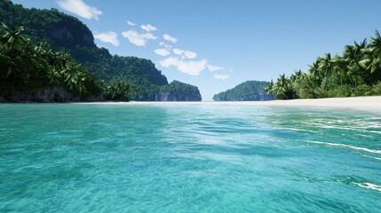 Serene Tropical Beach Paradise