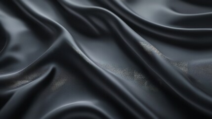 Fototapeta premium Artistic black background with abstract shapes,