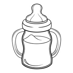 Baby milk bottle