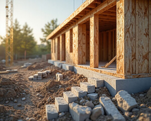 House Under Construction