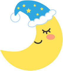 Sweet smiling moon Icon