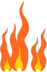 Fire flame icon
