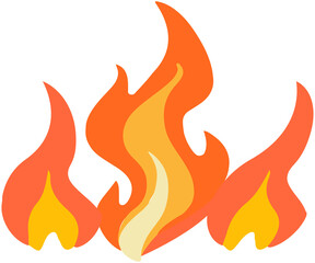 Campfire icon design
