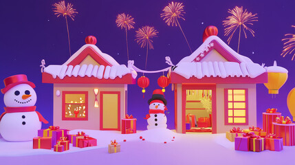 chinese new year decoration